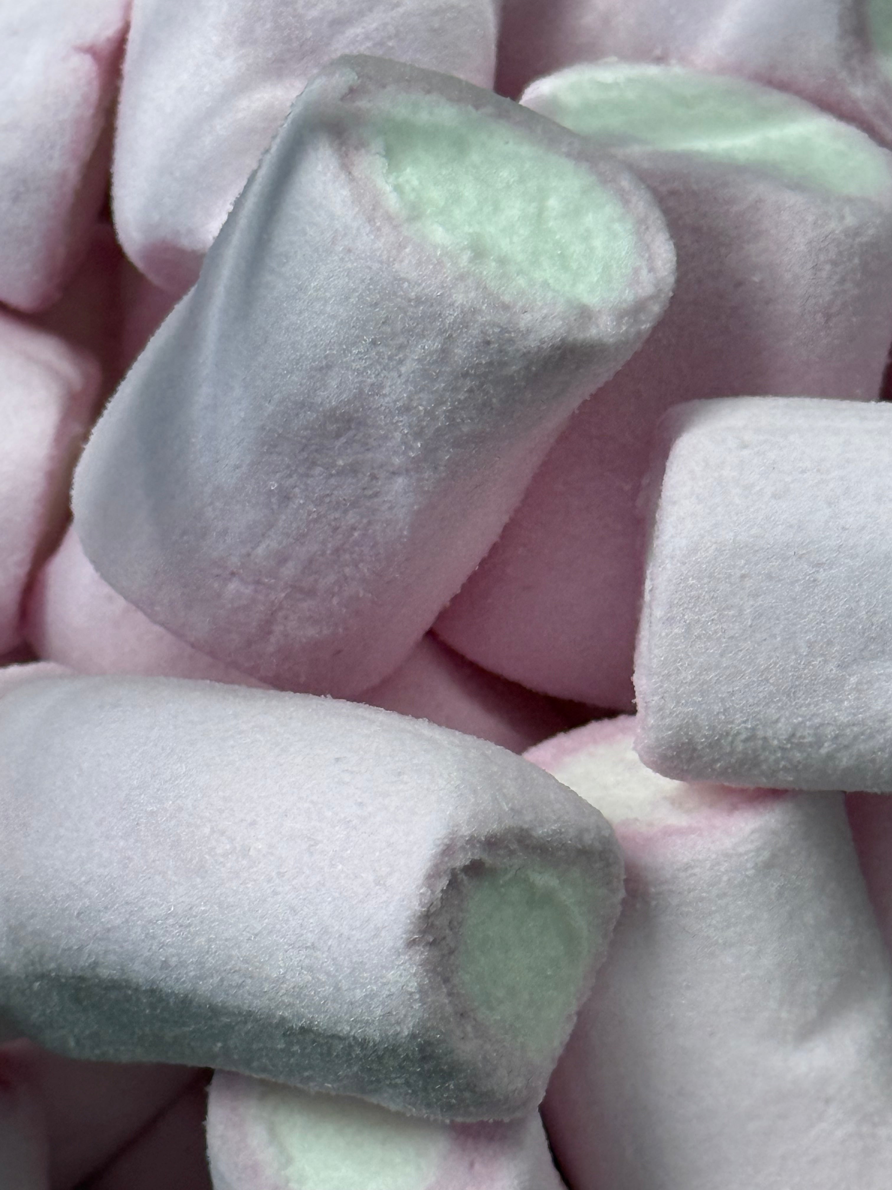 Marshmallows Tubes Pink/Weiss 100g