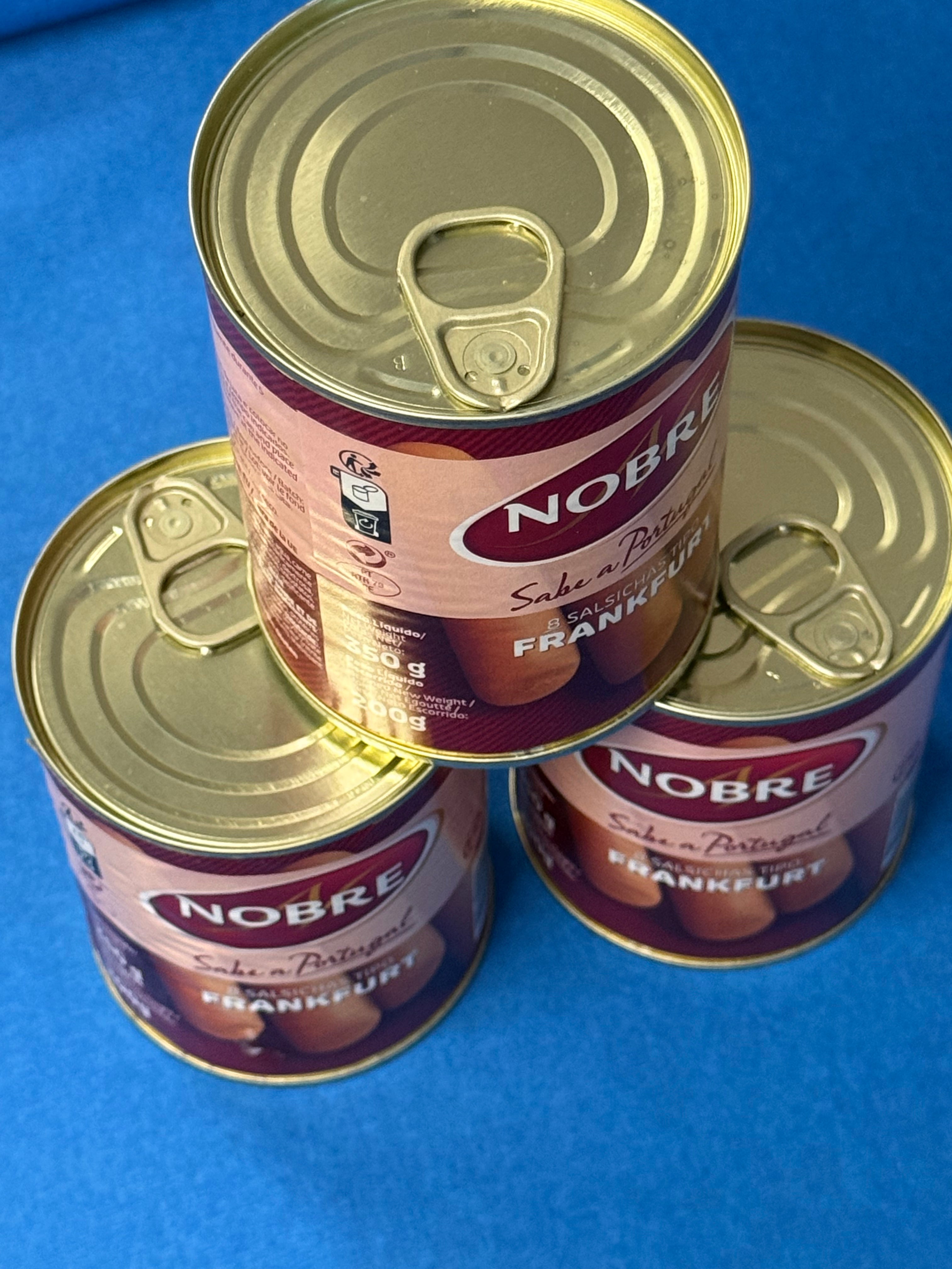 SALSICHAS NOBRE - FRANKFURT ORIGINAIS 200g