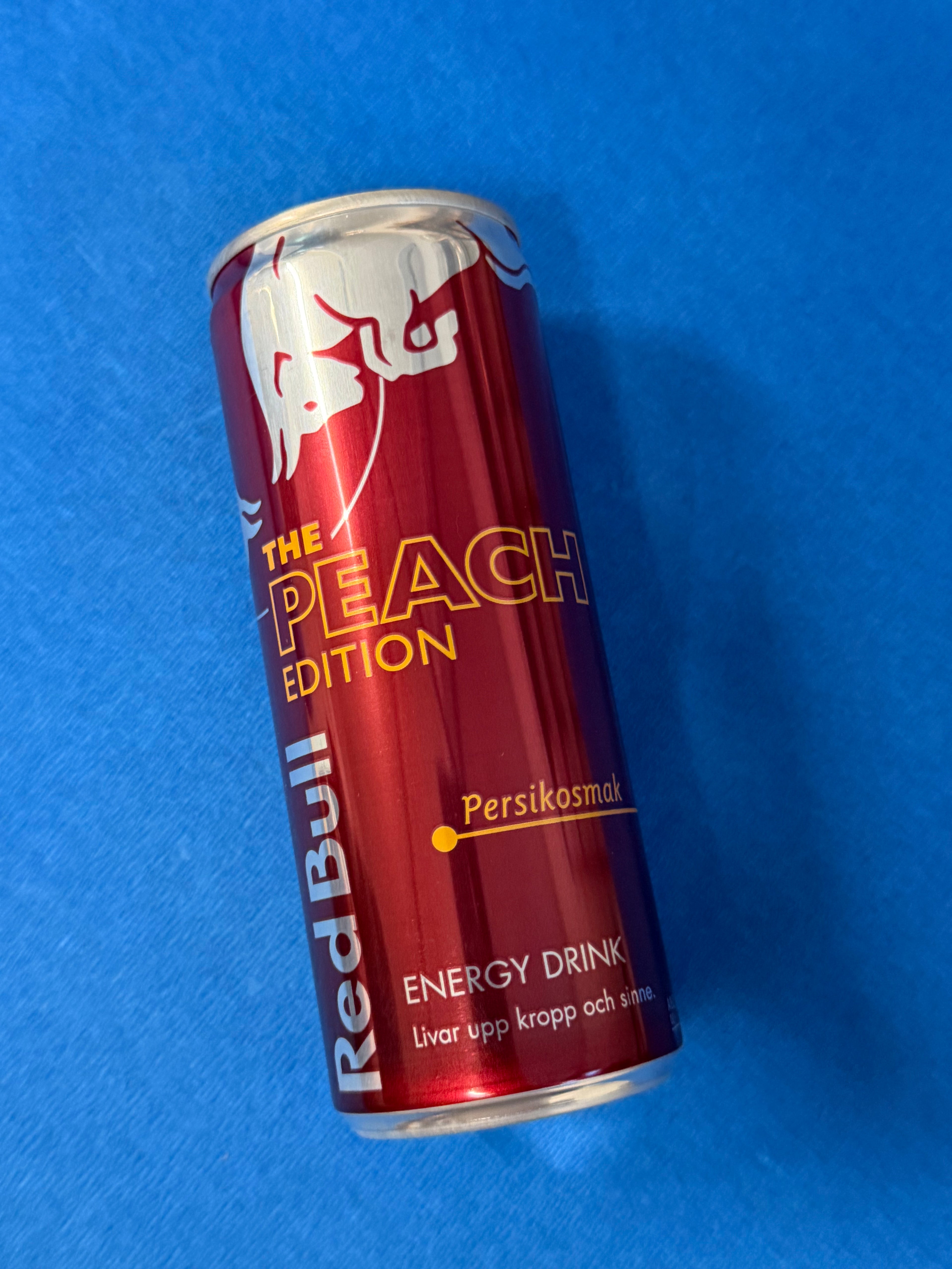 Red Bull Energy Drink Peach Edition Persikosmak 250ml